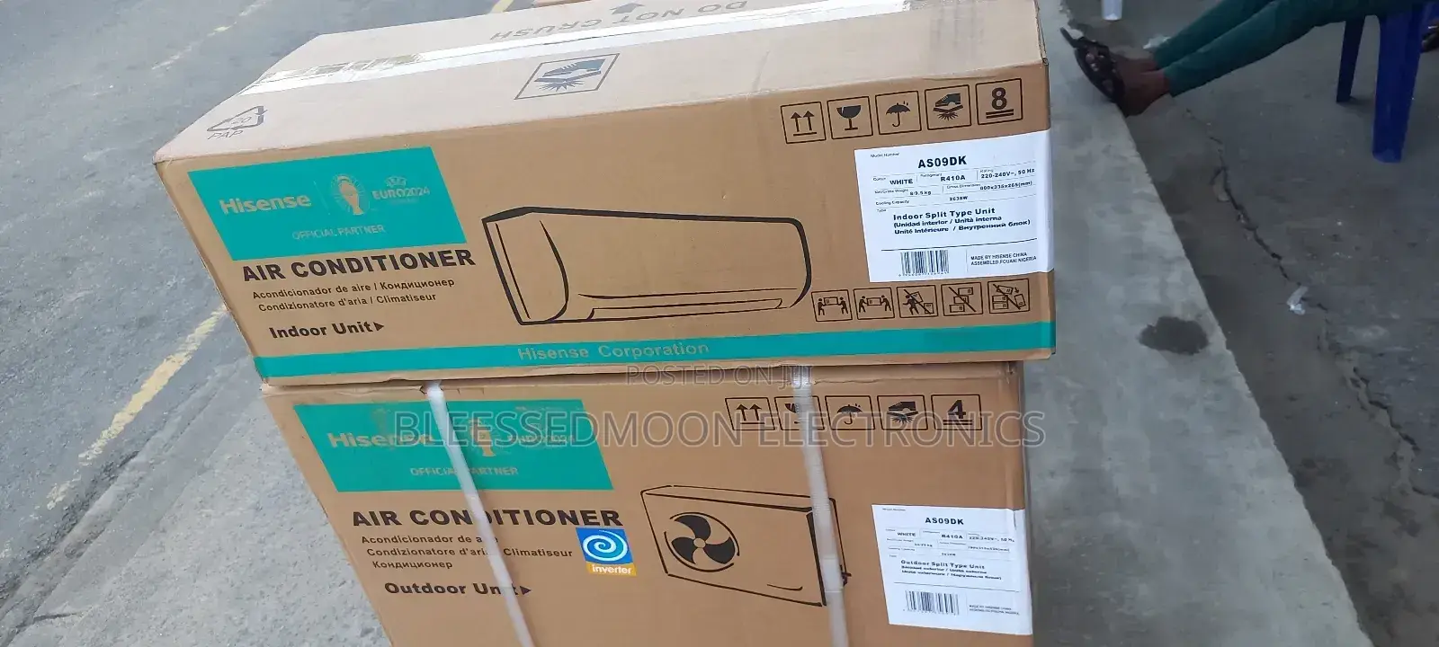 Hisense Inverter Air Conditioner 1.5hp Cooper Condenser