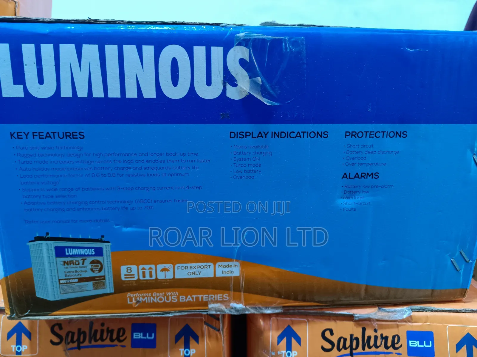 Luminous 1.1kva Solar Inverter