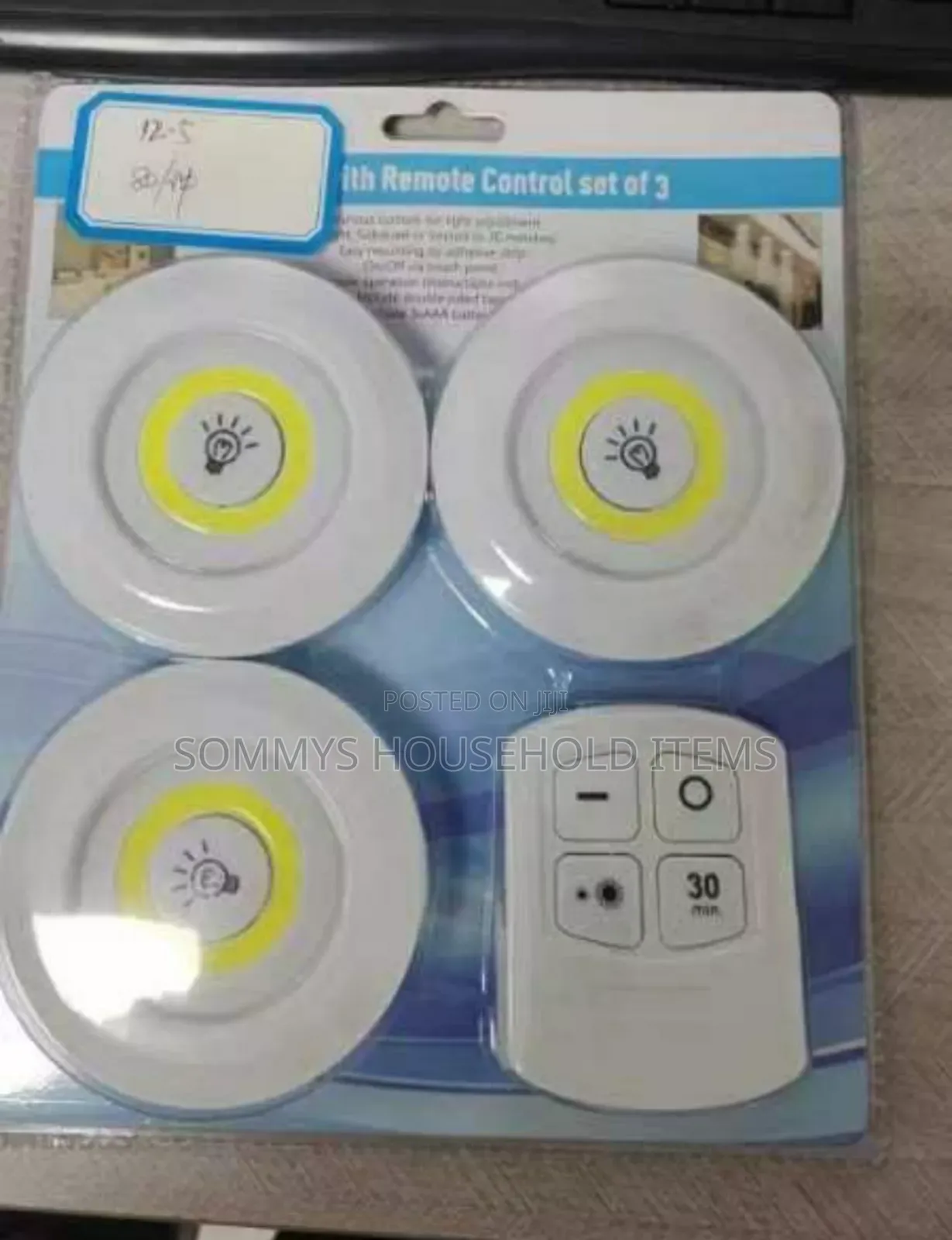 3in1 Cabinet Sensor Light With Remote