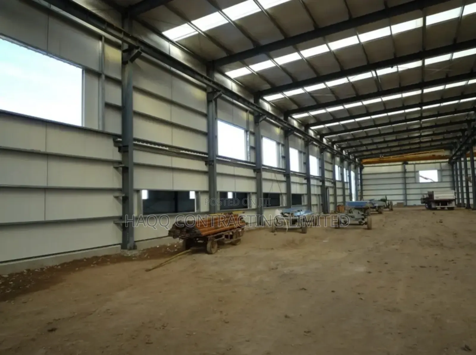 Factory Construction, Steel Fabrication Expert, Reliable !