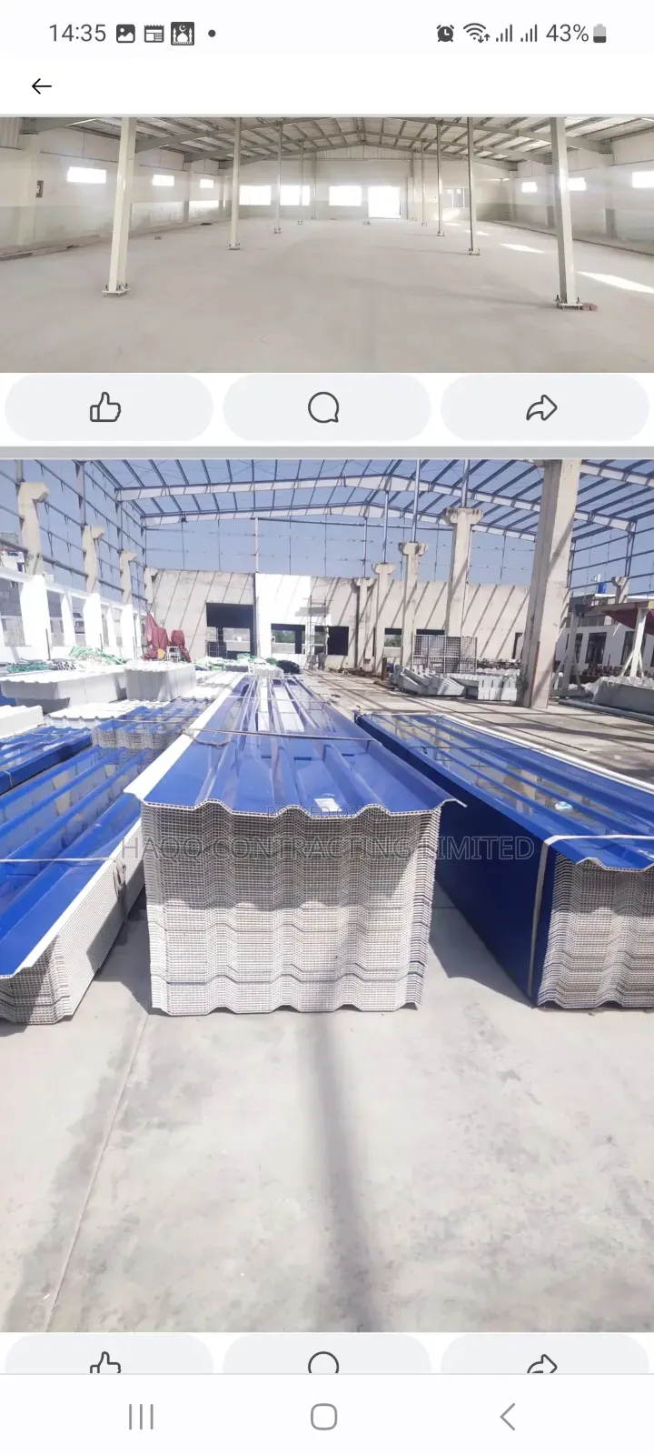 Factory Construction, Steel Fabrication Expert, Reliable !