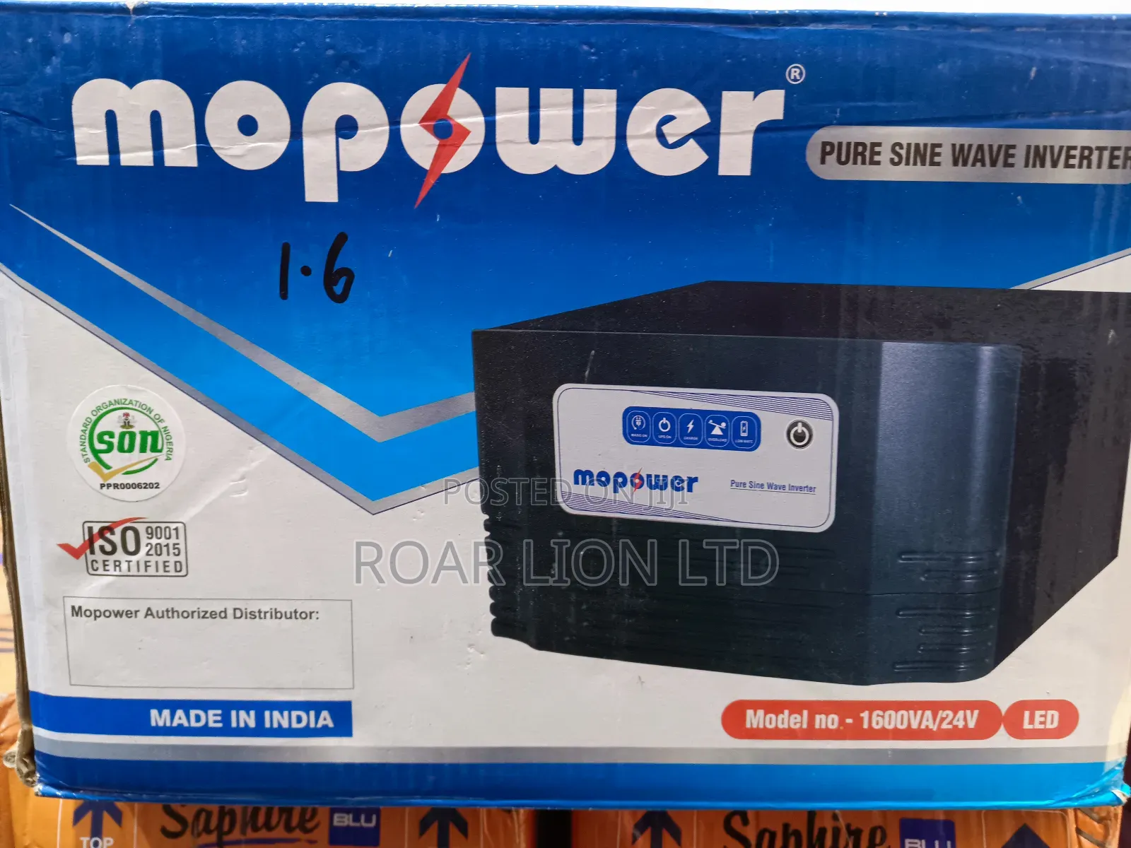 Mopower 1.6kva Solar Inverter