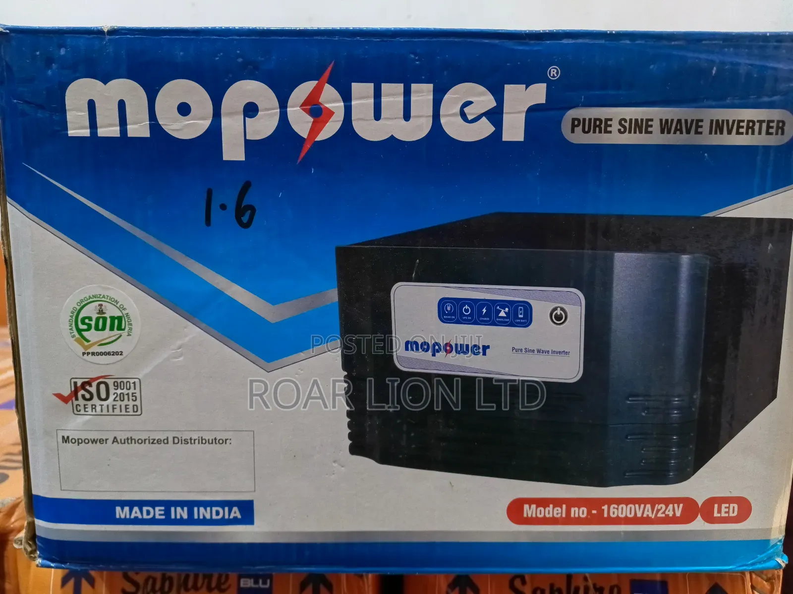 Mopower 1.6kva Solar Inverter