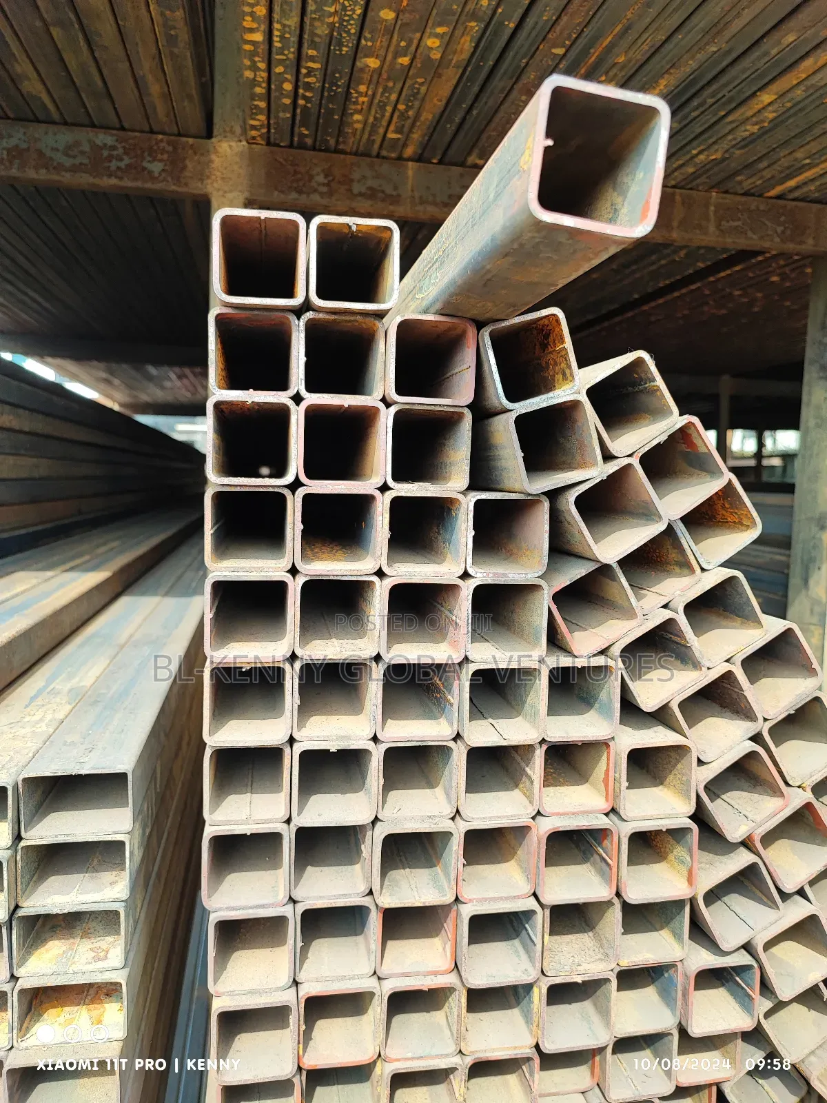 50 by 50 by 4mm Square Pipe ( Full 2x2)