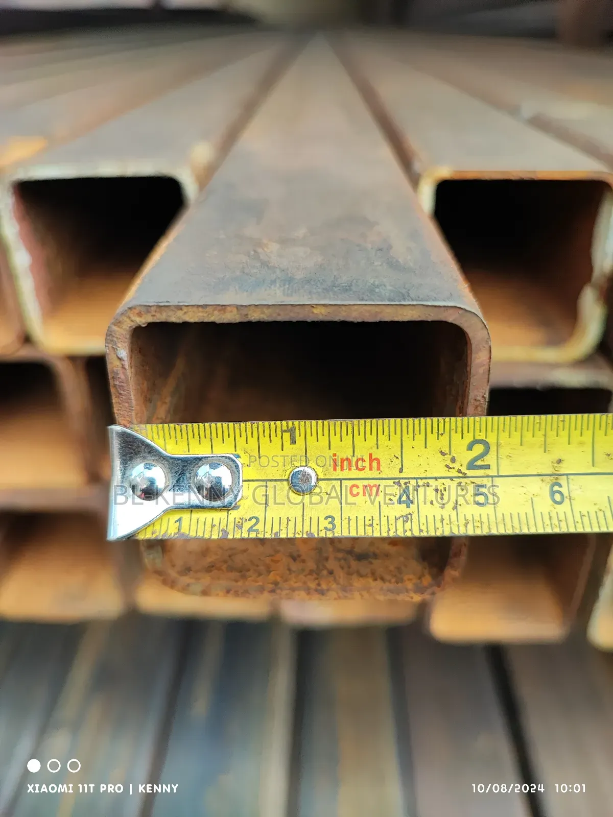50 X 50 X 3mm Square Pipe ( Full 2x2)