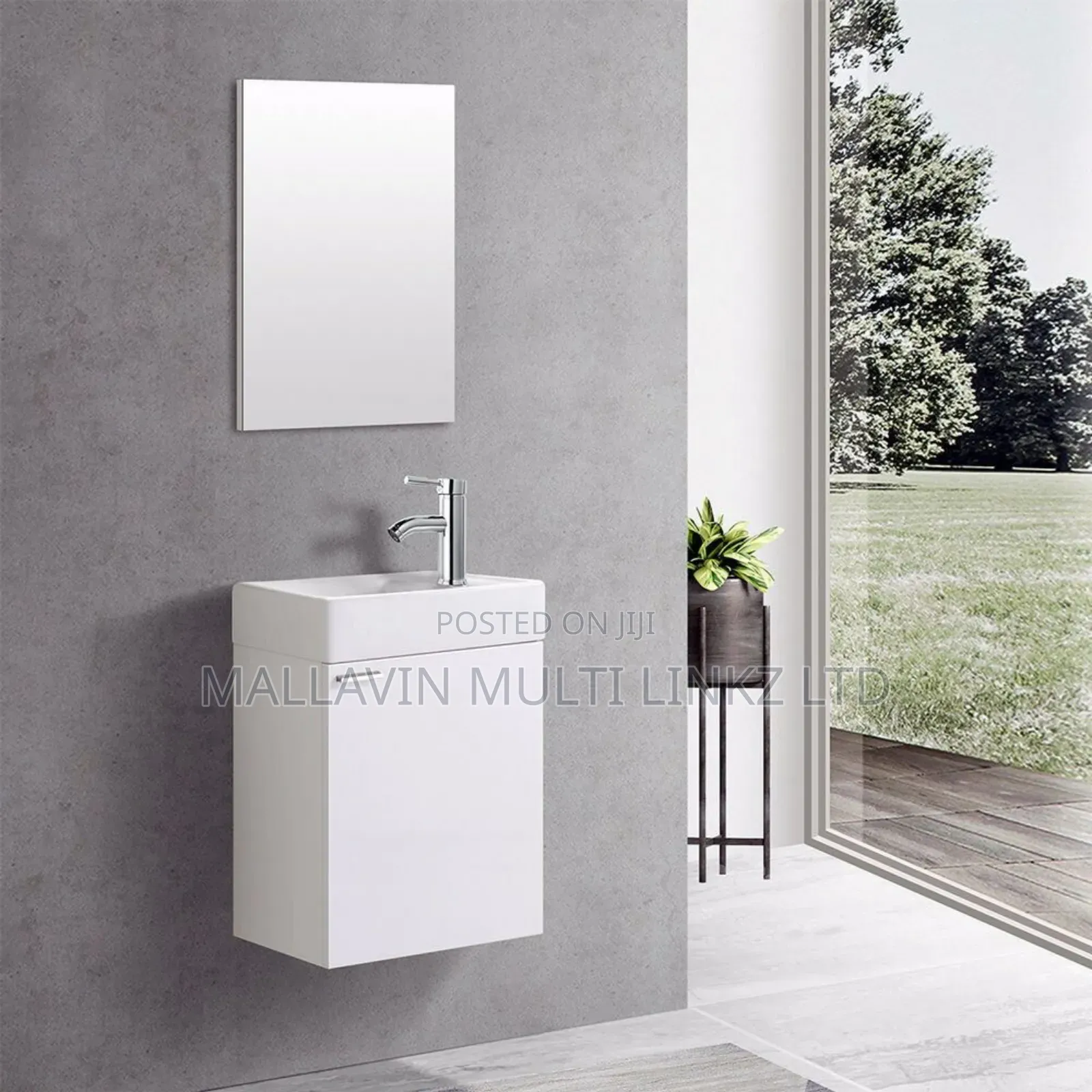 40cm Small Wallhung Cabinet Basin