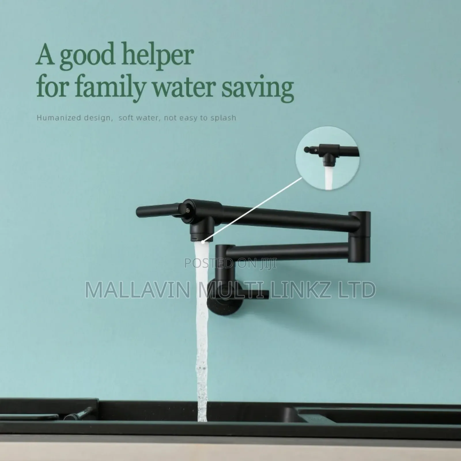 Wall Mounted Kitchen Mixers Tap