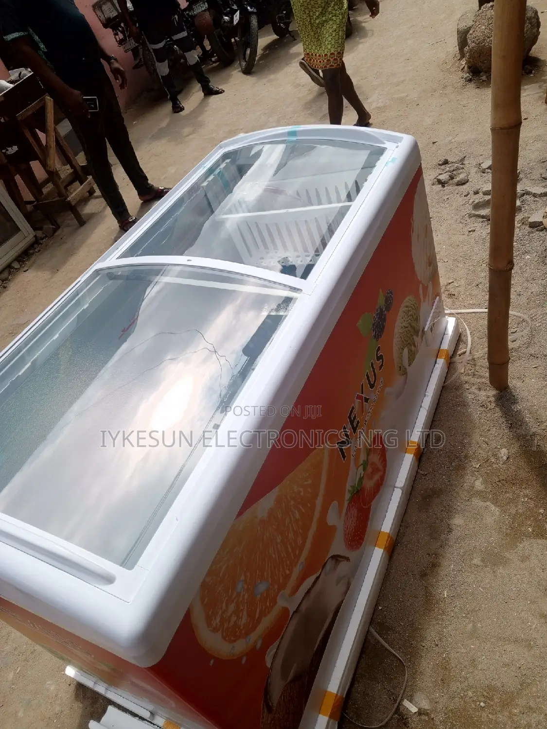 Original NEXUS Showcase Freezer 550litters 100%Copper Etc.