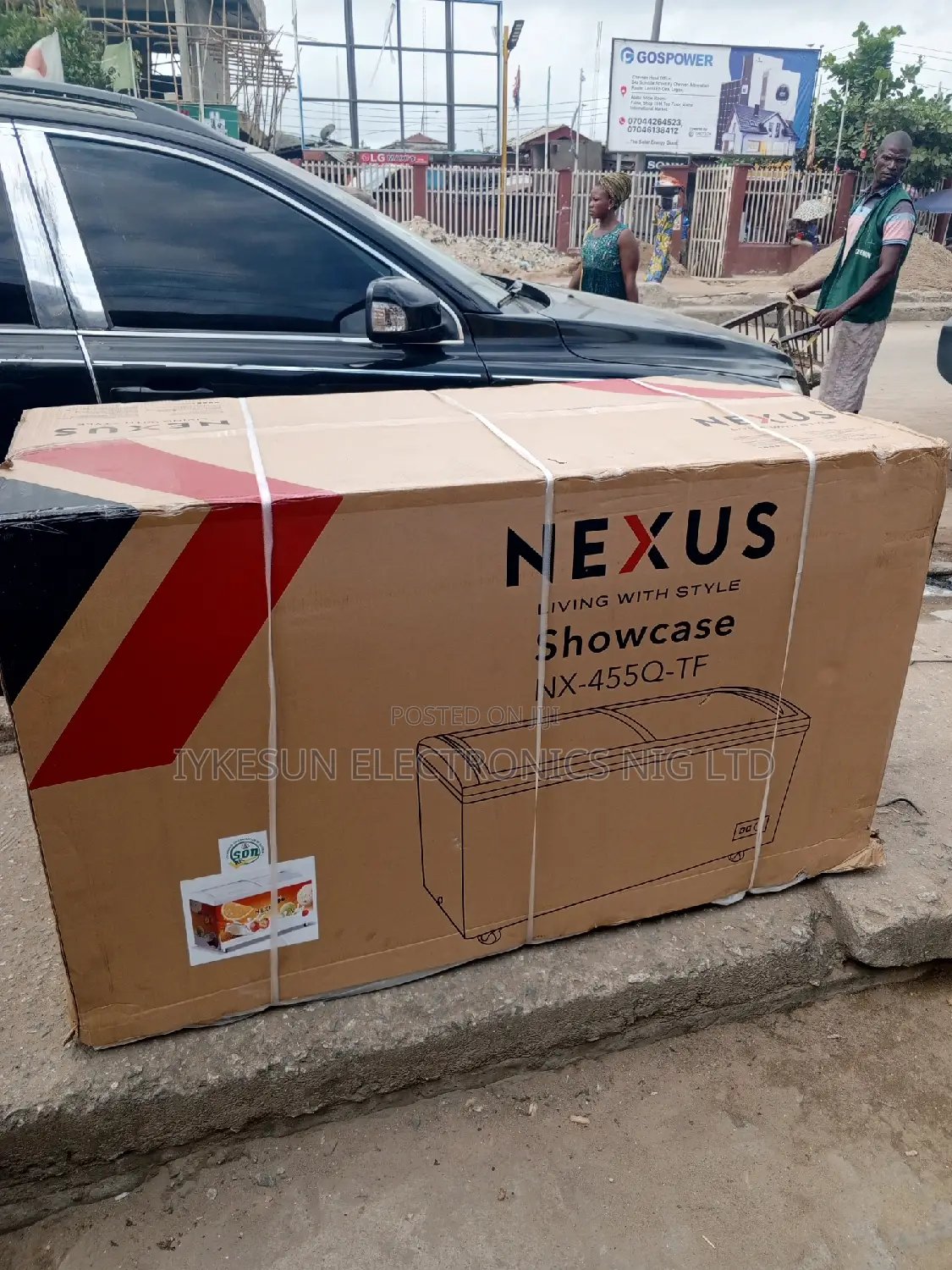 Original NEXUS Showcase Freezer 550litters 100%Copper Etc.