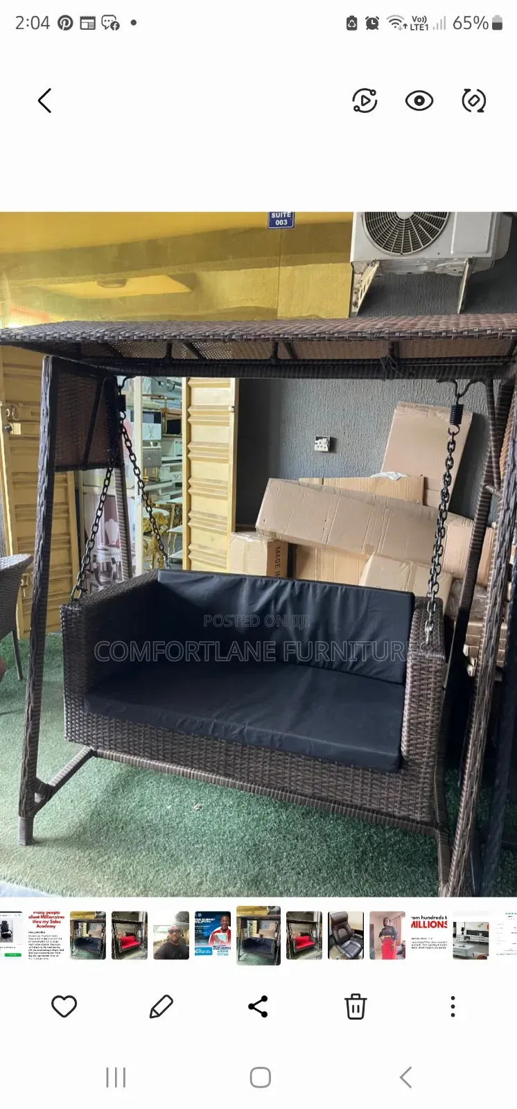 Quality Outdoor Two in One Chairs