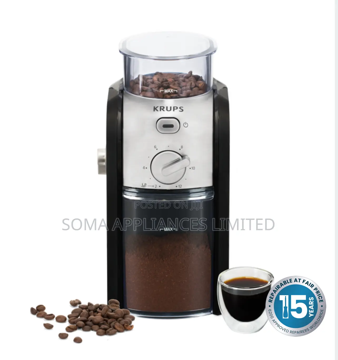 Krups Expert GVX231 Burr Automatic Coffee Grinder