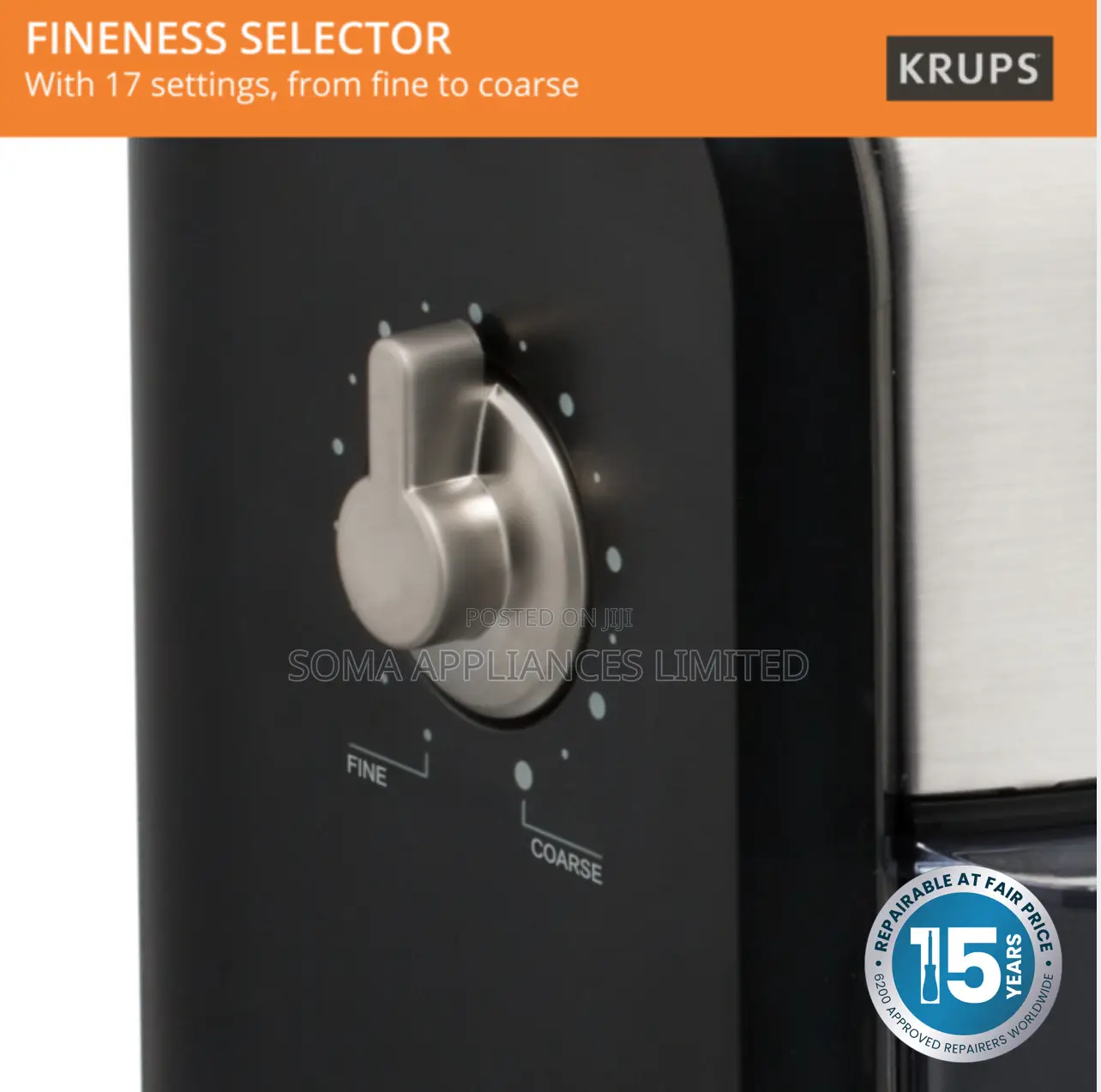 Krups Expert GVX231 Burr Automatic Coffee Grinder