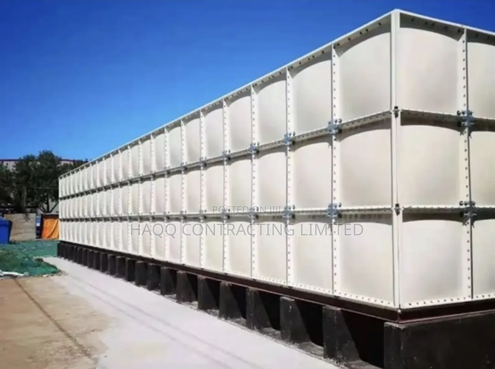 FRP, GRP Fibreglass Water Storage Tank Construction Expert