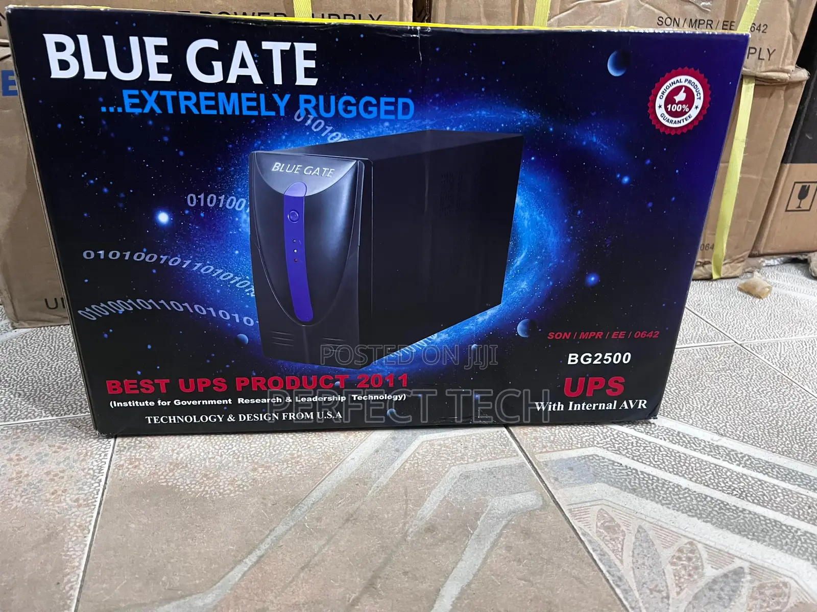 Bluegate 2.5kva UPS Bg25000 {Iron Body}
