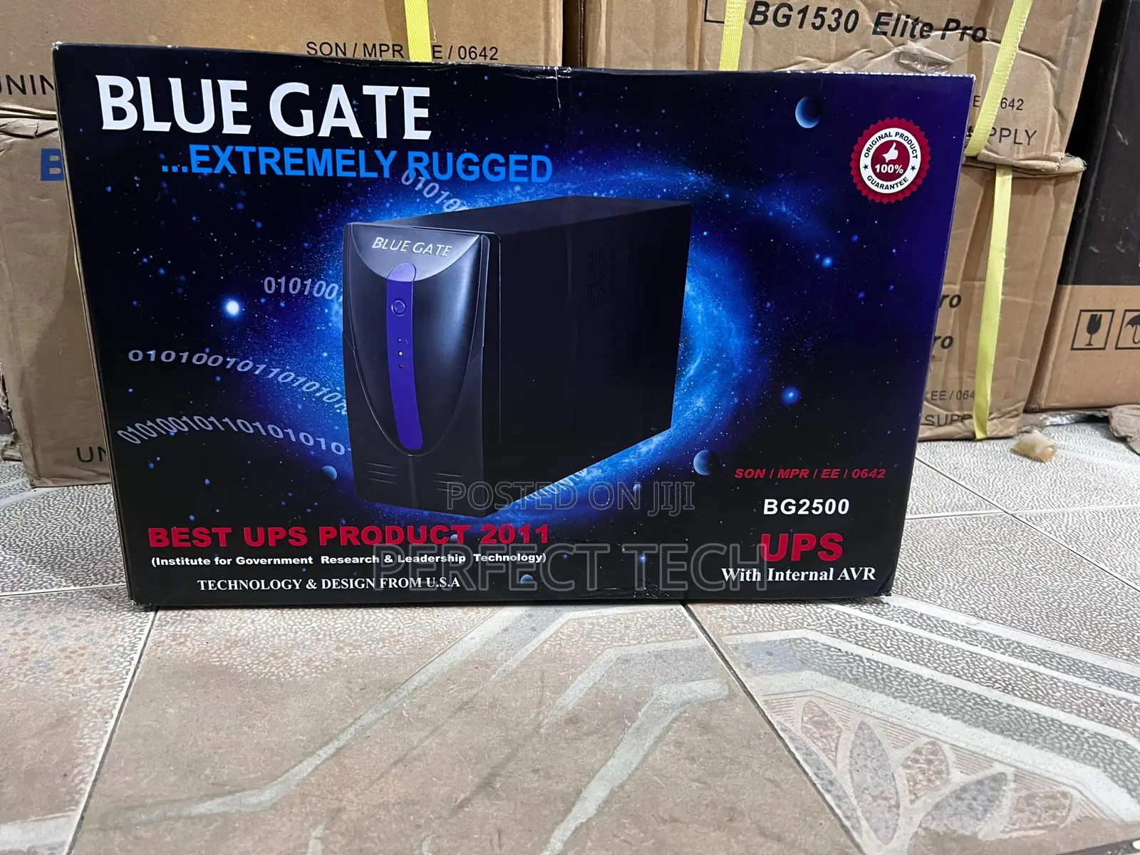 Bluegate 2.5kva UPS Bg25000 {Iron Body}