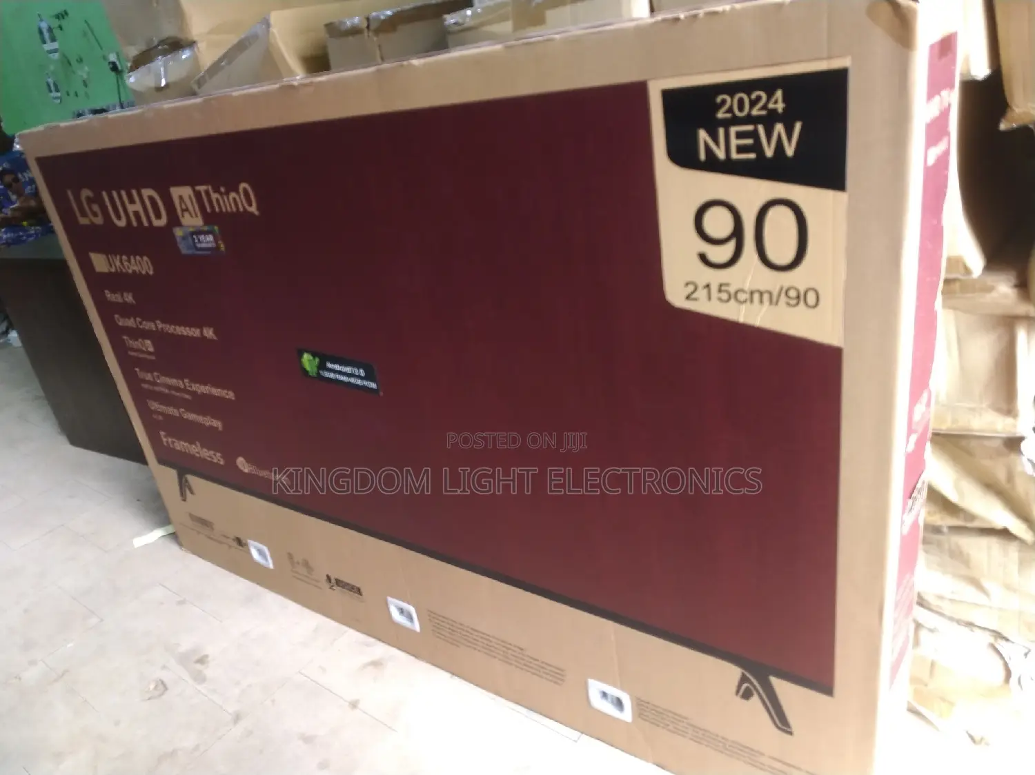 New LG 90 Inches Smart Android Television