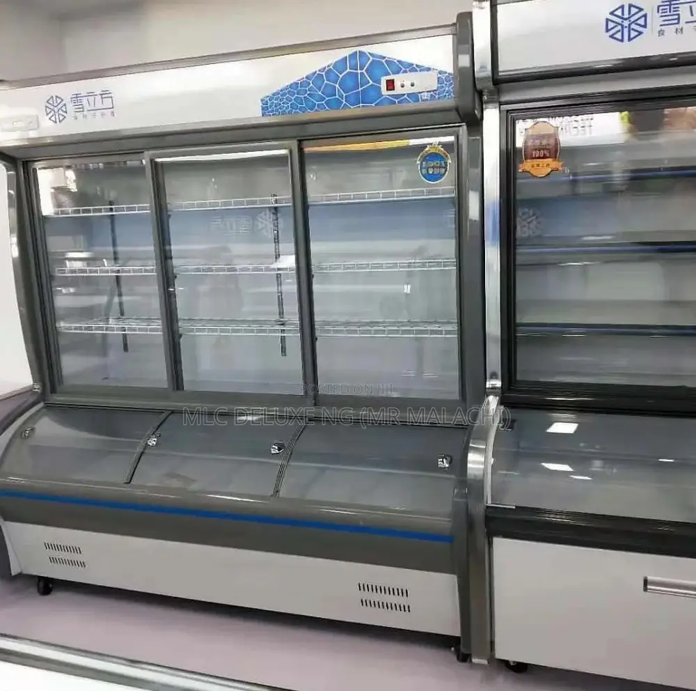 Fridge/Freezer 6ft Supermarket Showcase/2temperaturs Display