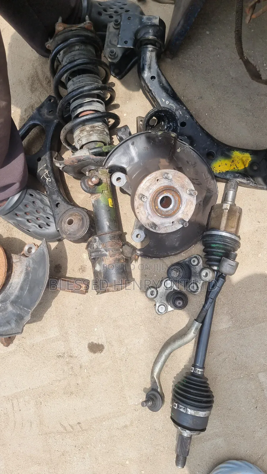 Hub, Bearing, Linkage, Shock Absorber , Shaft, Steering Rag