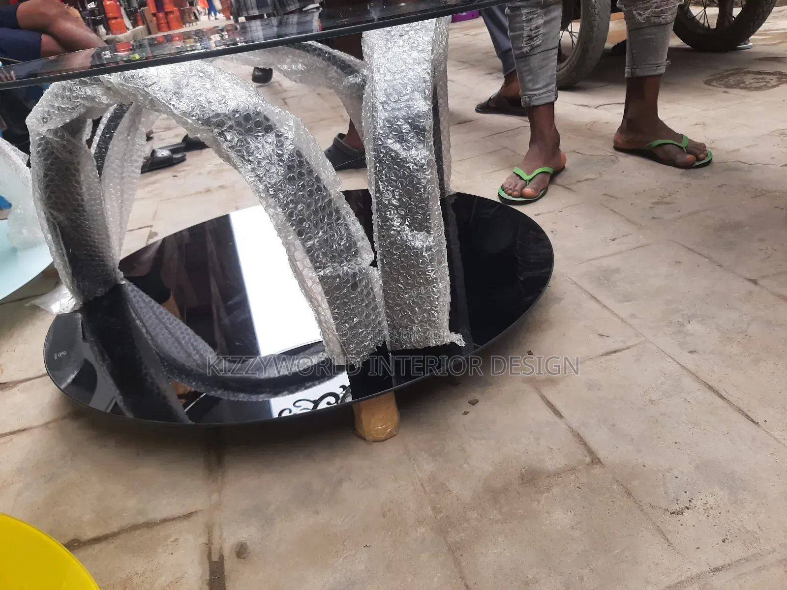 Imported Glass Center Table.