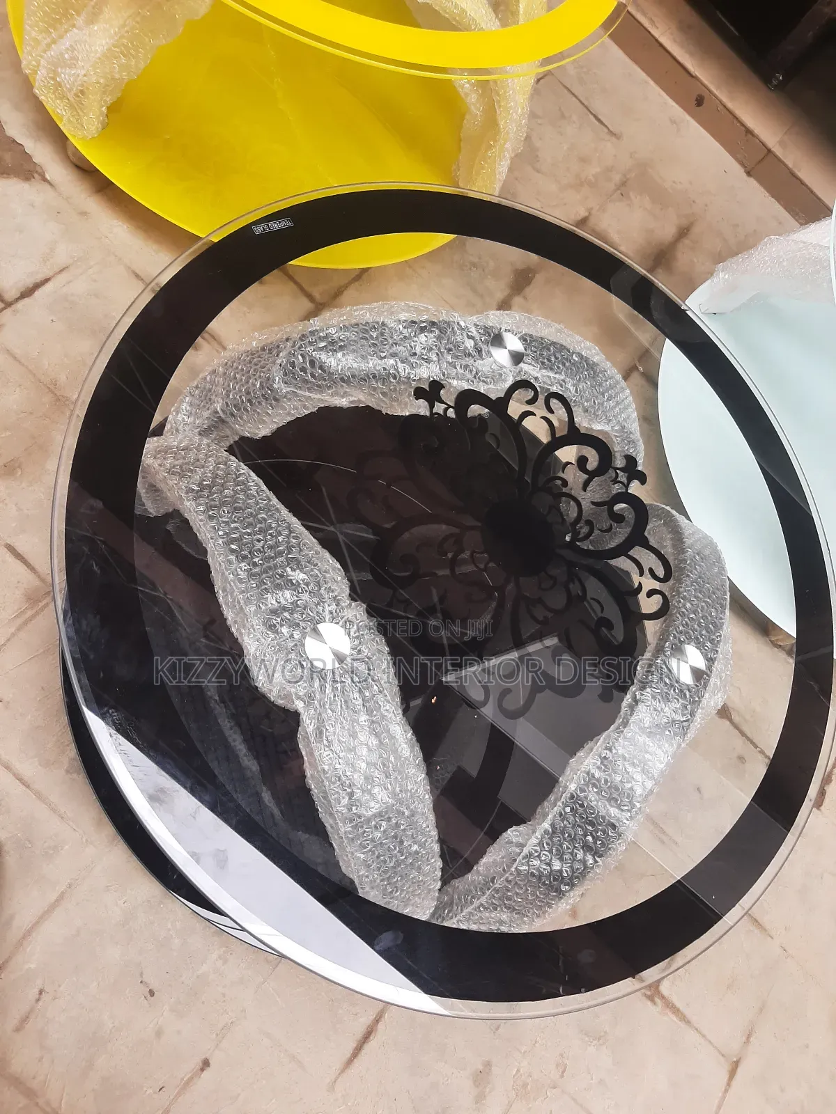 Imported Glass Center Table.