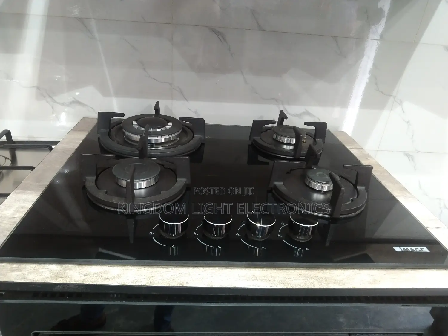 Image Inbuilt 60x60cm 4 Burner Gas Cooker