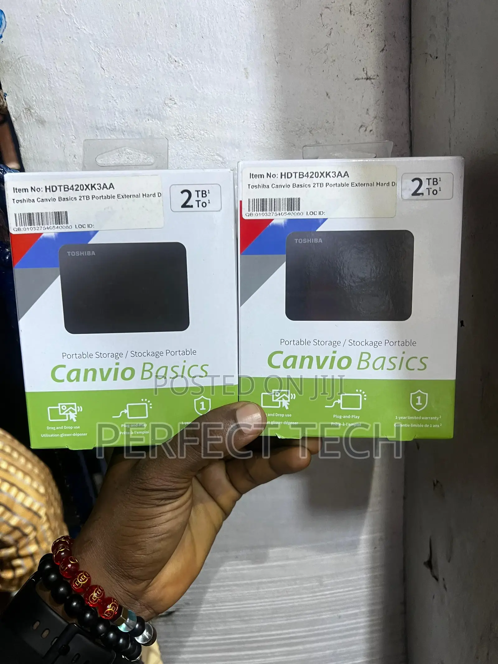 Toshiba Canvio Basics 2TB Portable External Hard Drive