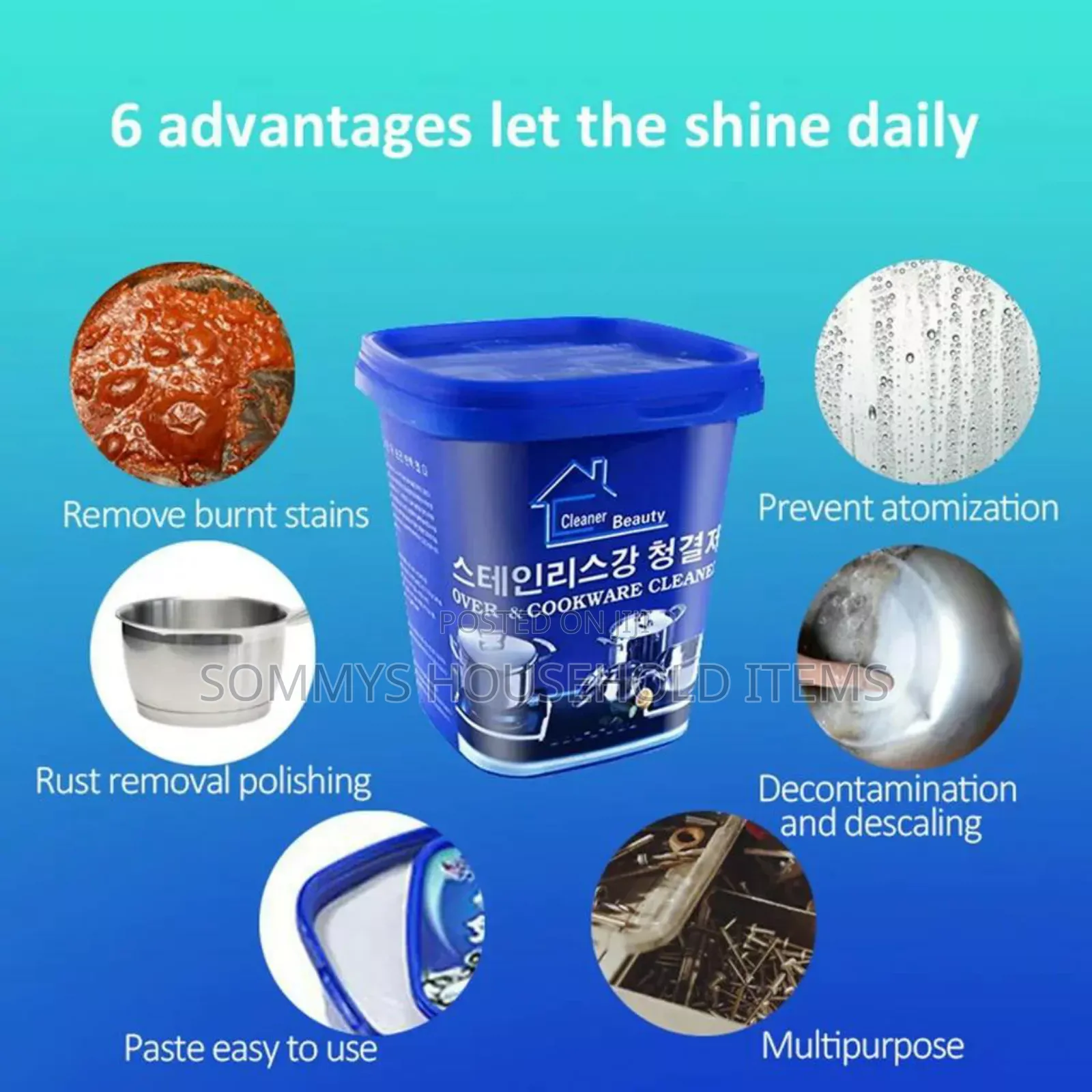 Pot/Pans Powder Cleaner