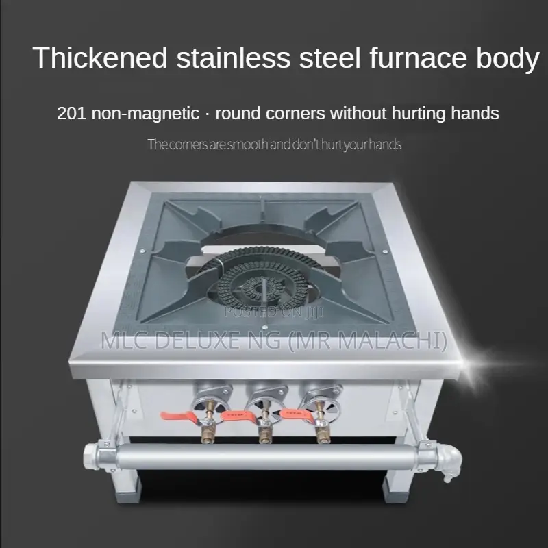 Restaurant Industrial Gas Cooker For Big Pot (Single Phase)