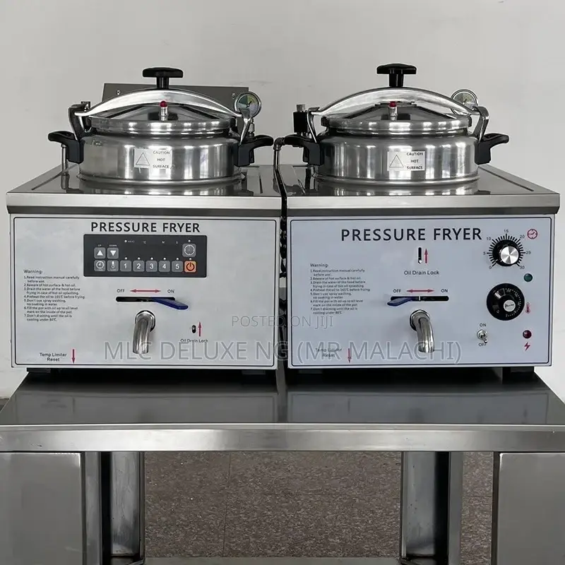 16L Kitchen Deep Fryers (Electric) Table Top Pressure Fryer
