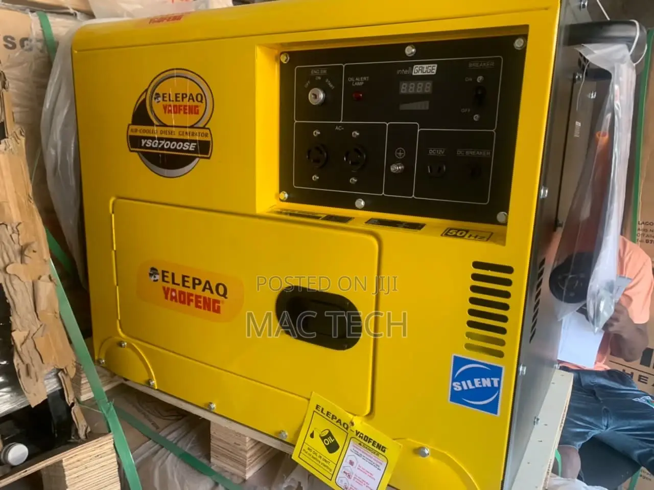 10kva Elepaq Soundproof Generator.