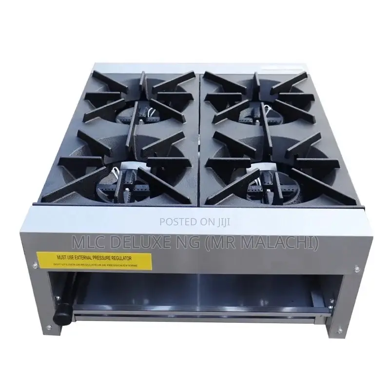4 Burners Table Top Kitchen Gas Stove / Heavy Gas Cooker