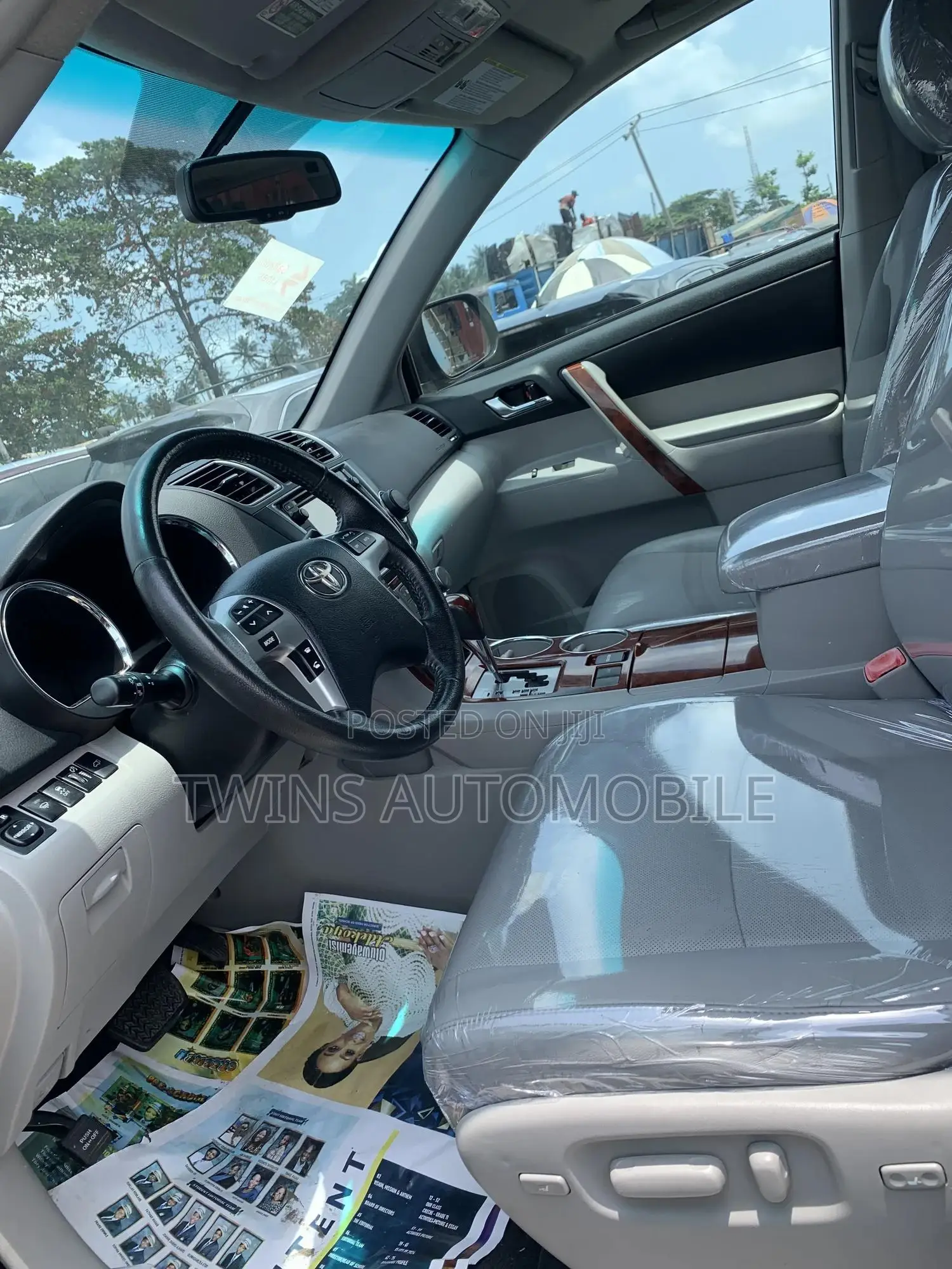 Toyota Highlander 3.5L 4WD 2013 Gray