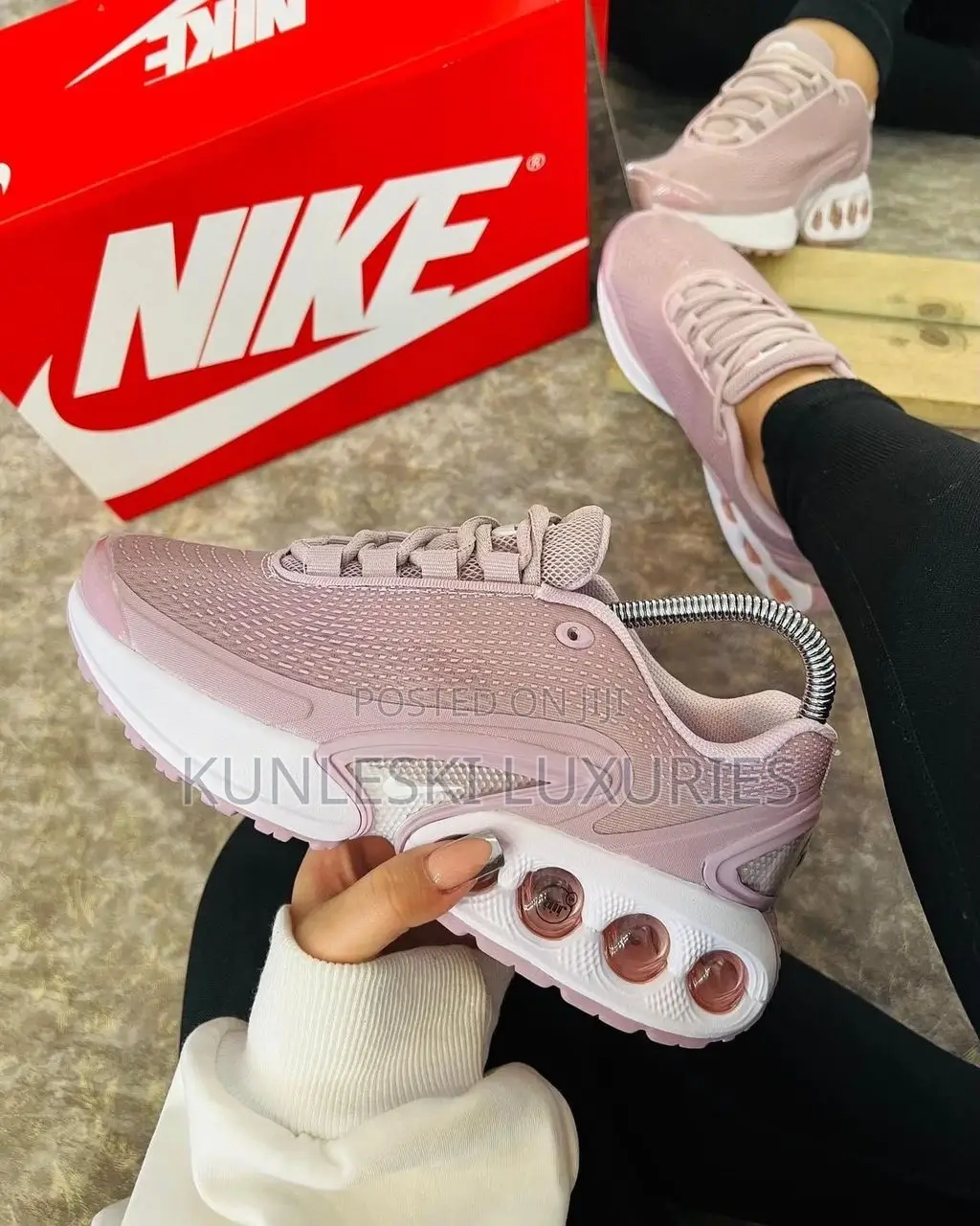 Original Nike Air Max DN Platinum Violet Sneakers