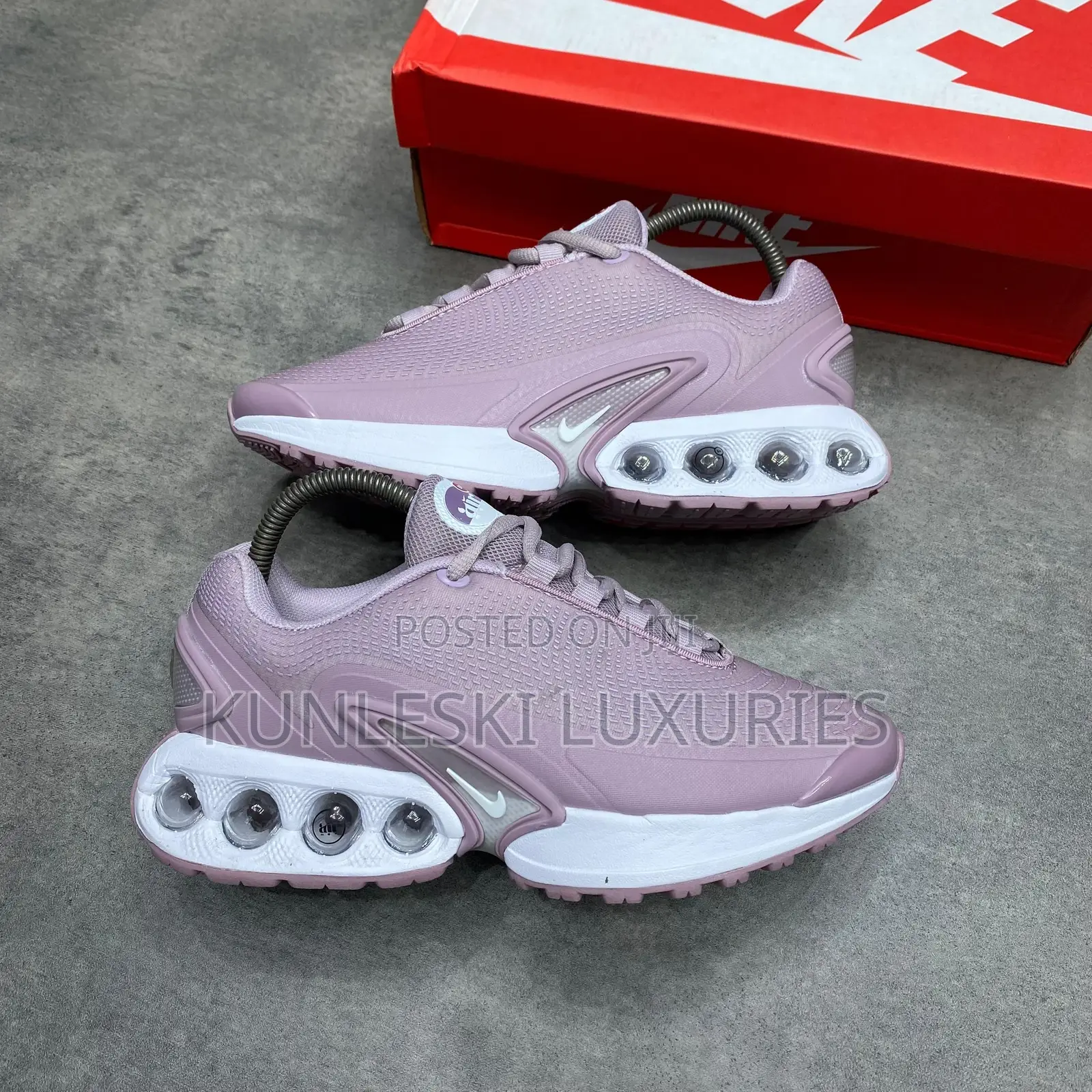 Original Nike Air Max DN Platinum Violet Sneakers
