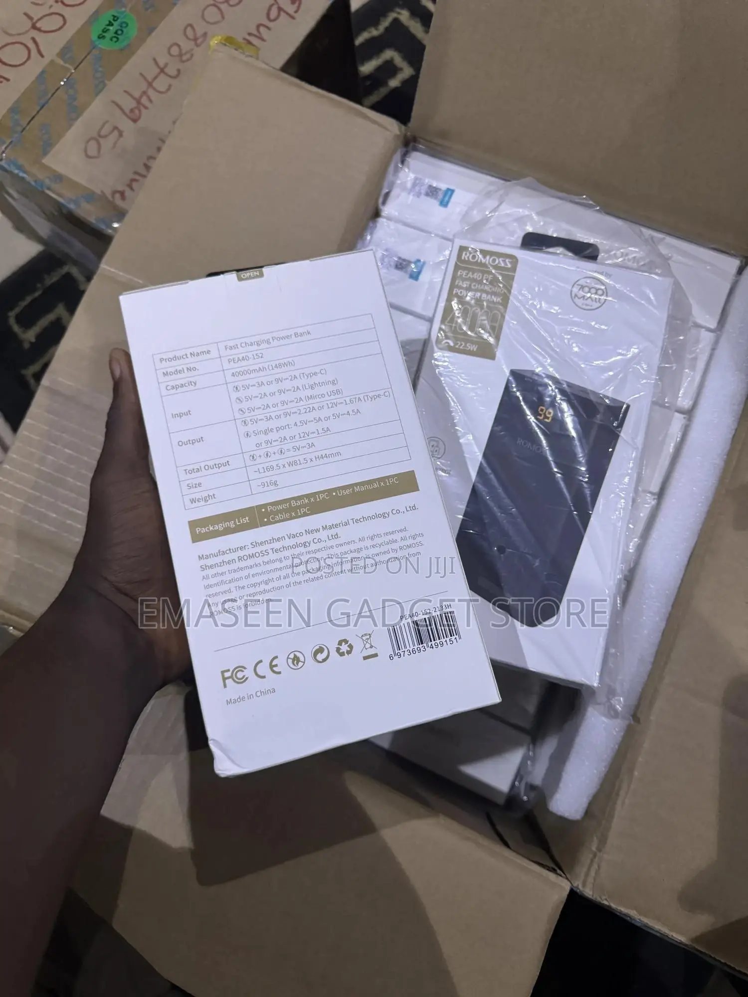 Romoss 40000mah 22.5w Powerbank