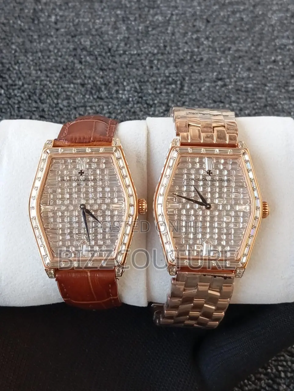 Original Vacheron Constantin Geneve Leather and Gold Watch