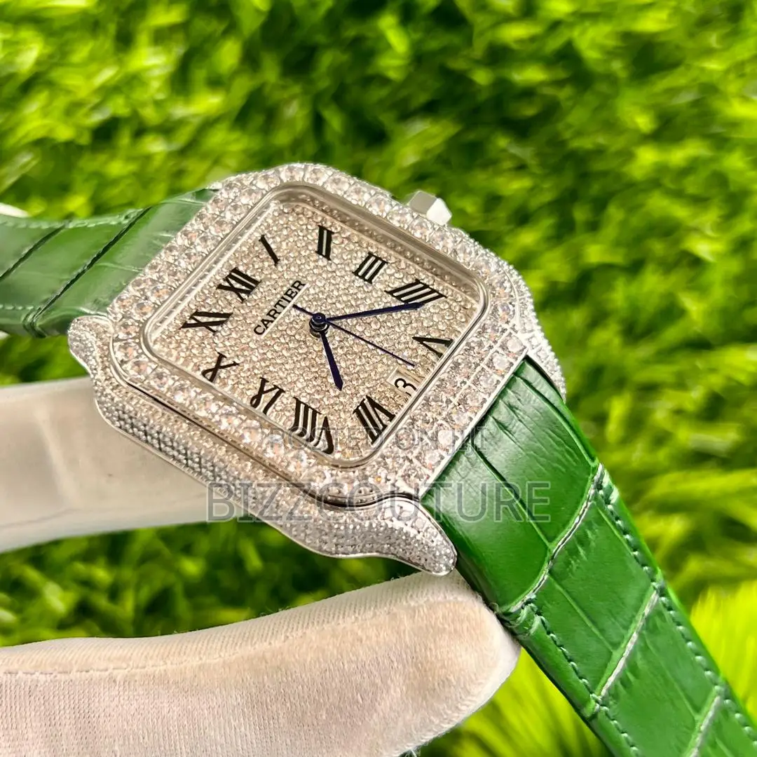 Original Cartier Green Leather Watch Is Available in Store