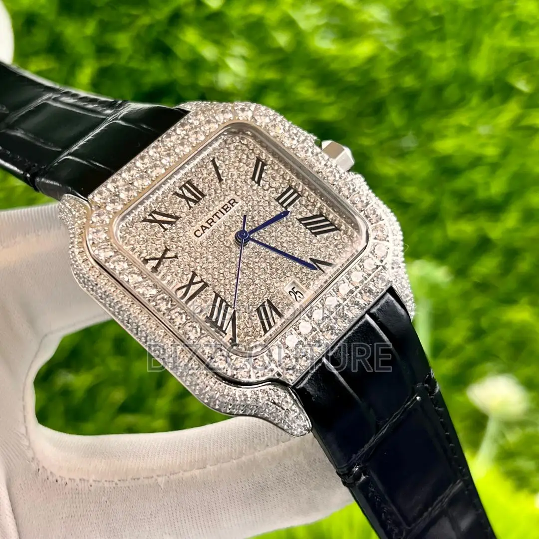 Original Cartier Black Leather Watch Is Available Now