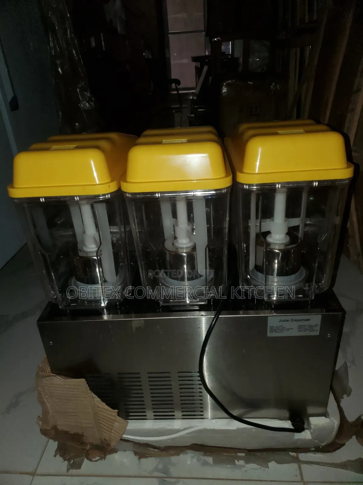 Quality Industrial Juice Dispenser Machine 3chembers 4sale
