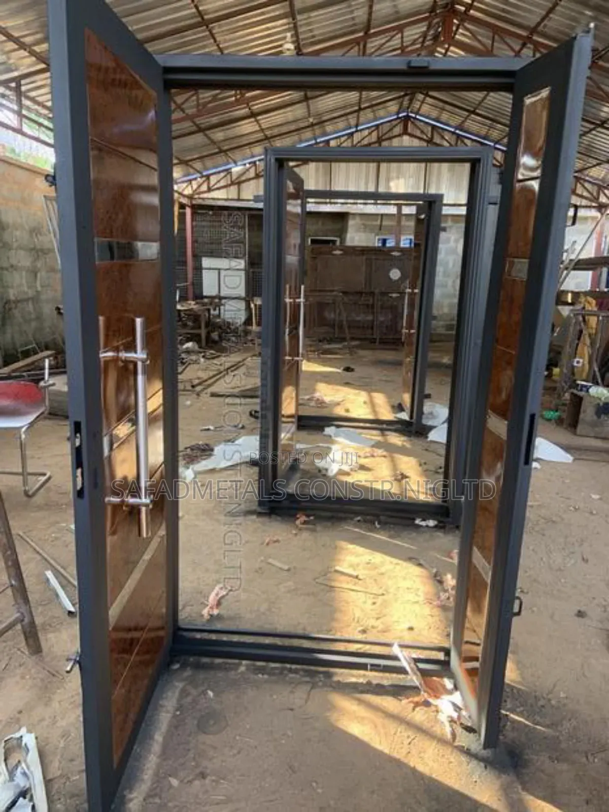 4ft Heavy Duty Security Doors With Stainless Steel