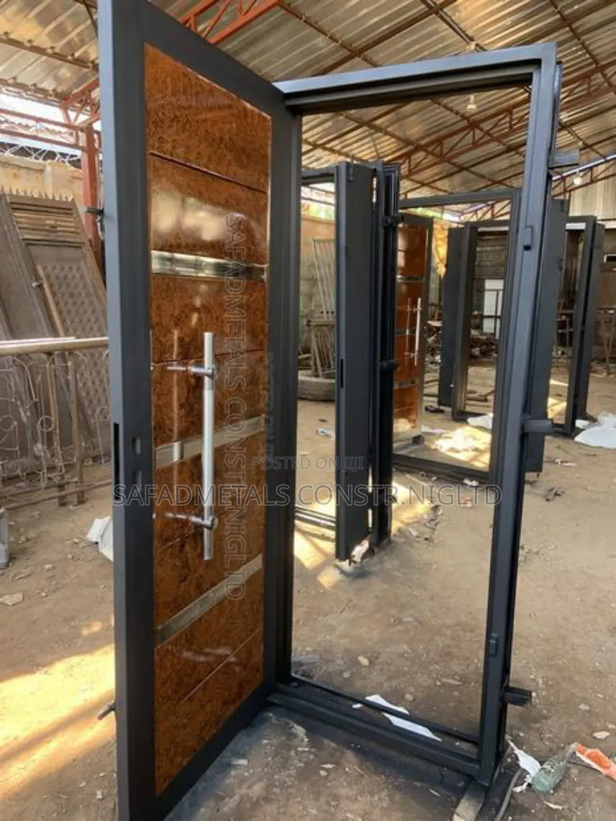 4ft Heavy Duty Security Doors With Stainless Steel