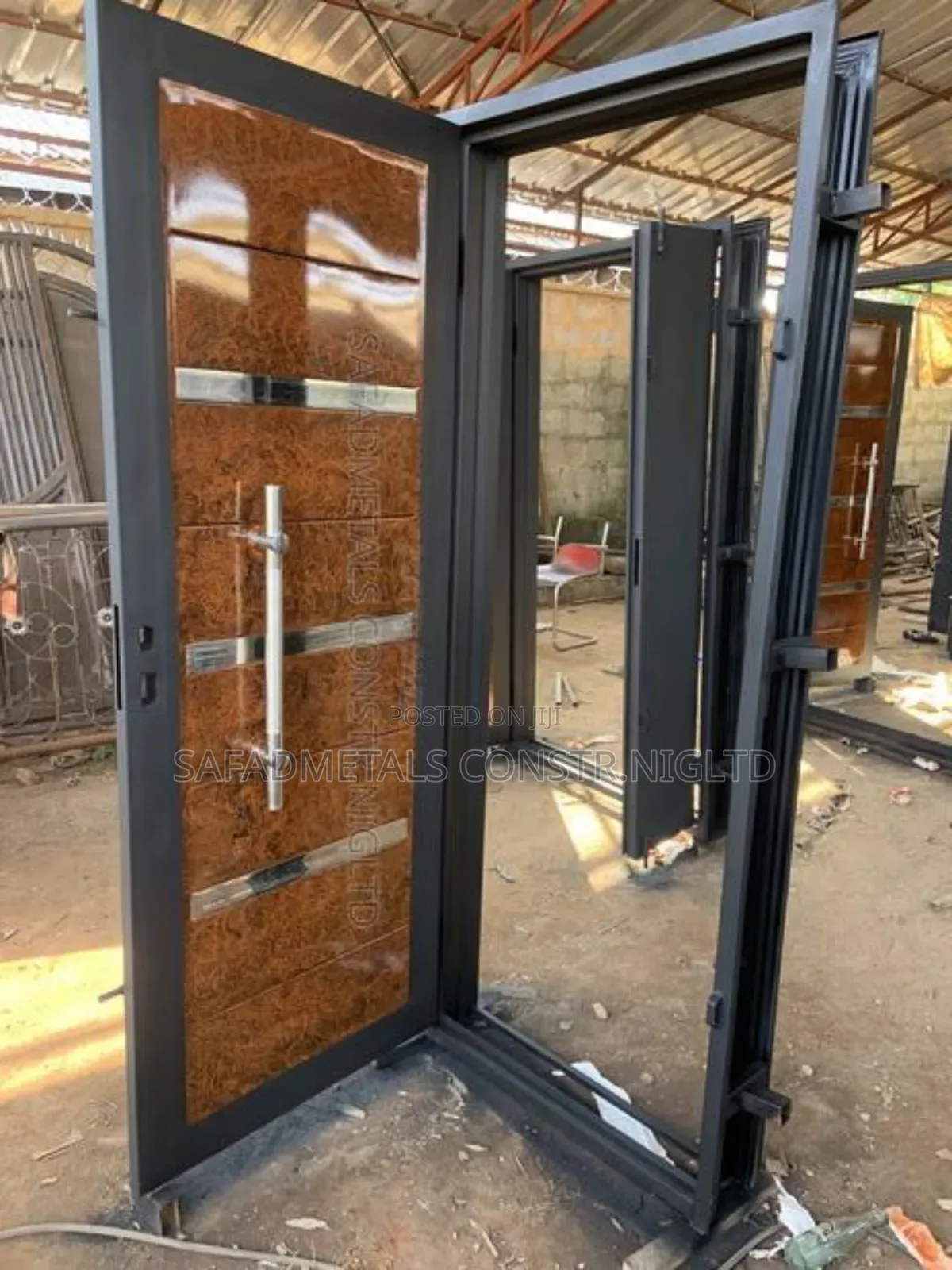 4ft Heavy Duty Security Doors With Stainless Steel