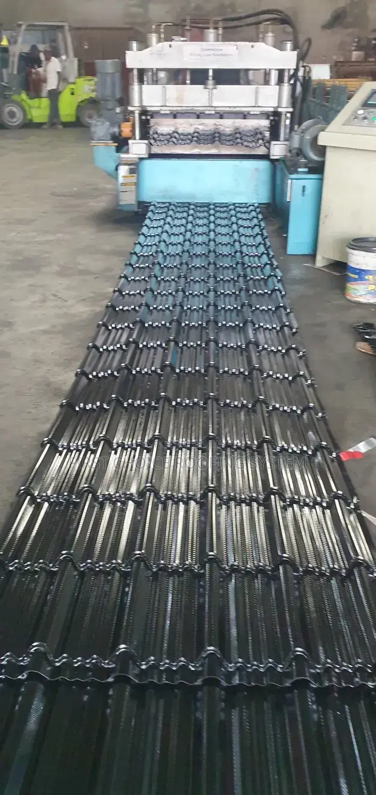 Oven Baked Aluminium Steptiles Roofing Sheetdesign