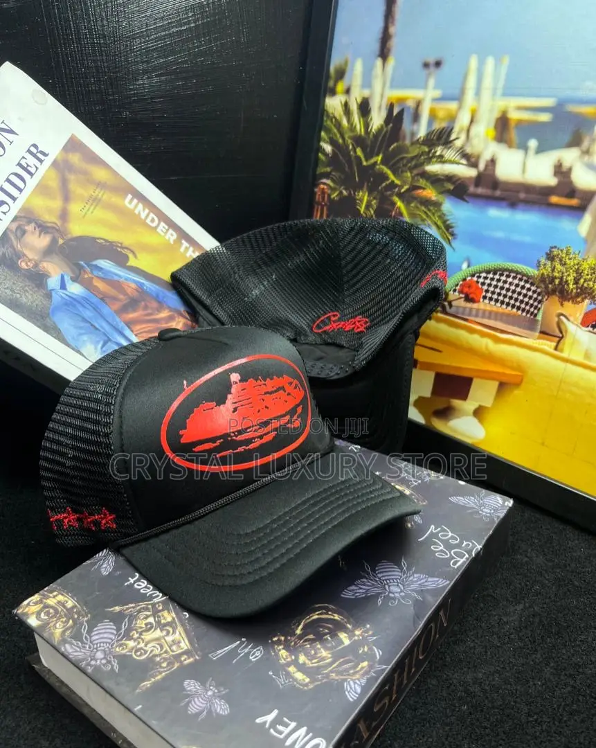 Top Quality Luxury Men Face Cap