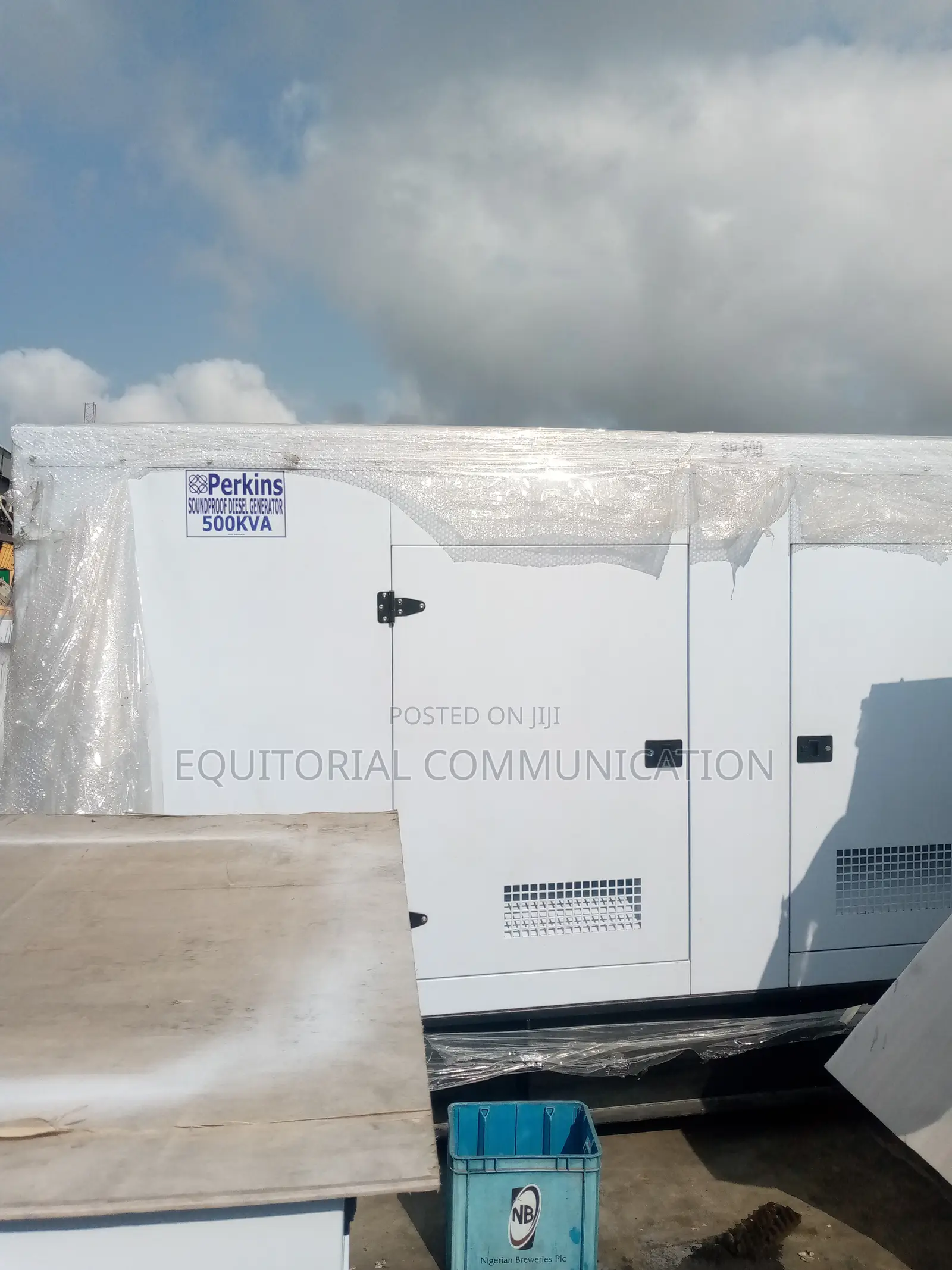 500 Kva 3 Phase PERKINS Powered Diesel Generator