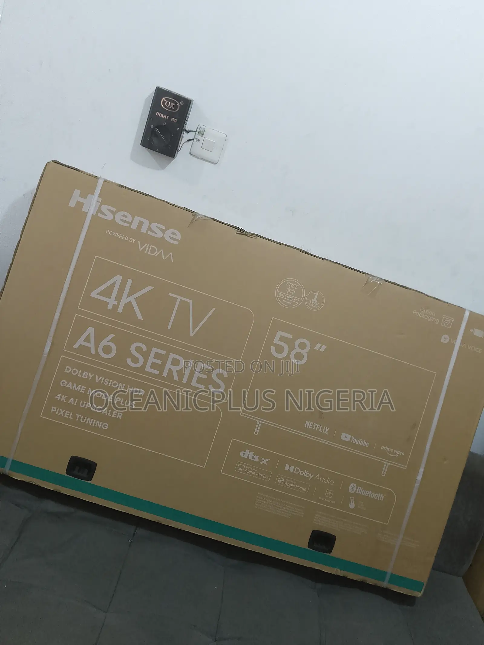 Moderately Priced 58inches Hisense Smart TV
