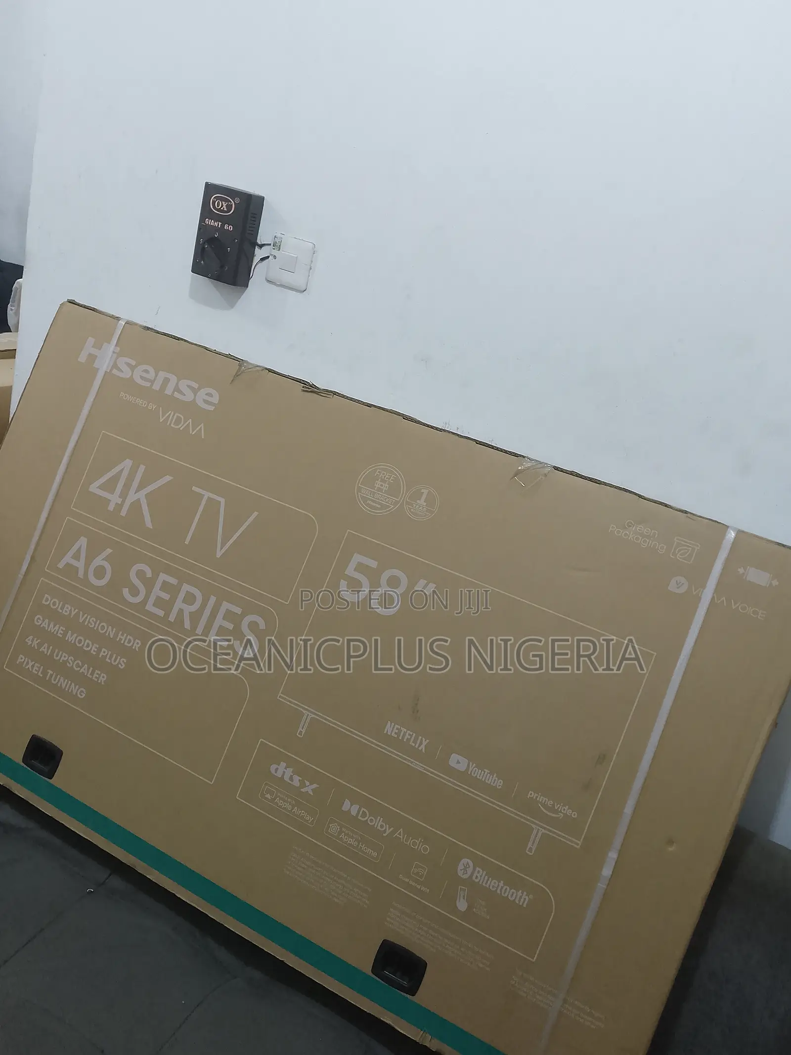 Moderately Priced 58inches Hisense Smart TV