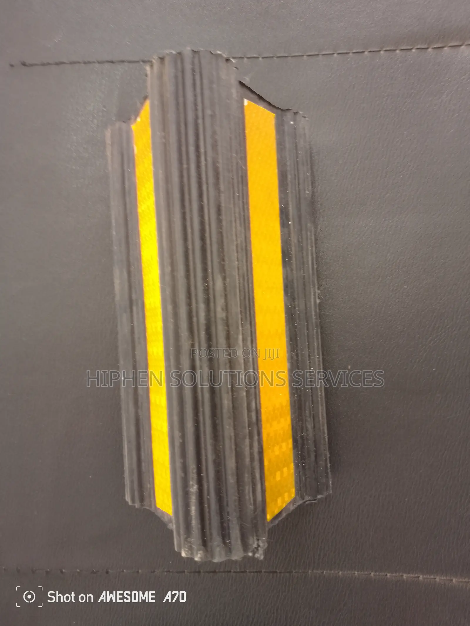 Rubber Wheel Chock With Rope – Aircraft Plane,