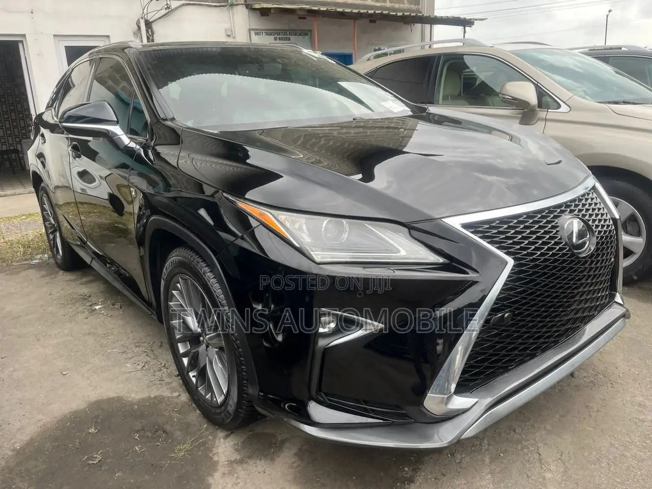 Lexus RX 350 F Sport AWD 2017 Black