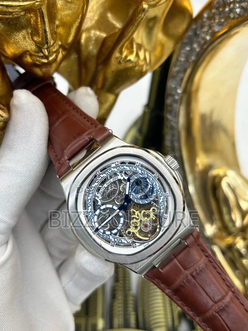 Original Patek Philippe Mechanical Brown Leather Watch